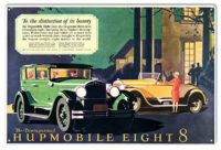Humpmobile Eight Reproduction Classic Car Garage Art Metal Sign