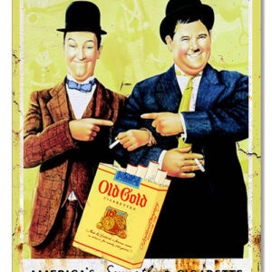 Old Gold Smooth Cigarettes Reproduction Cigar Metal Sign