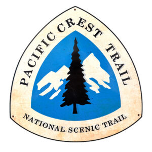 Pacific Crest Trail Reproduction Metal Sign