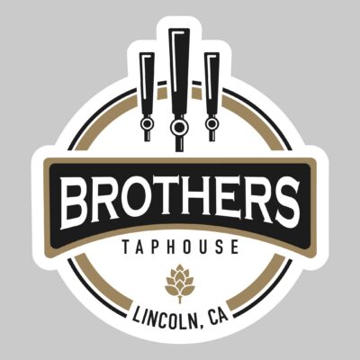 Brothers Taphouse Lincoln, CA Metal Sign
