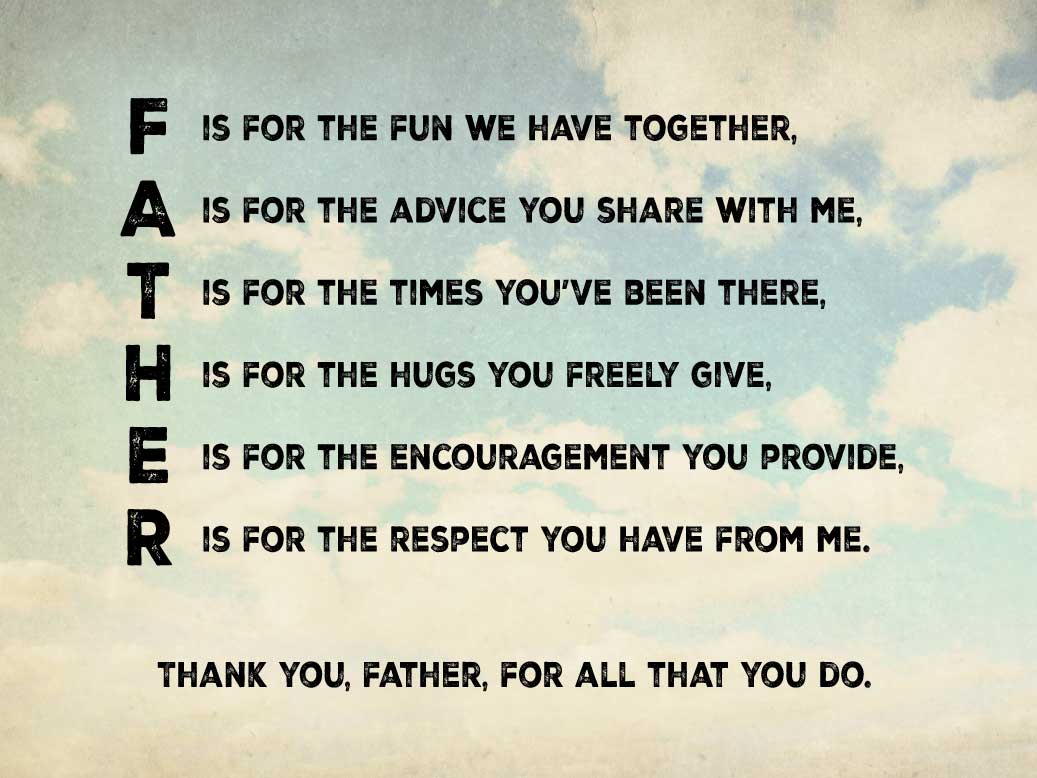 The Meaning of Father Sign