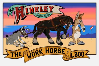 PG&E Winkley Compressor Station Mural Sign (4x3ft)