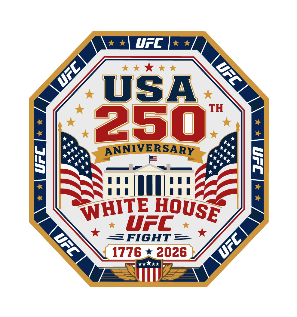 USA 250 Anniversary White House UFC Sign