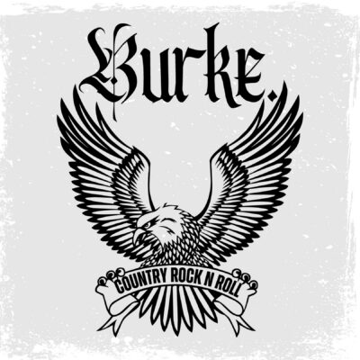 BURKE - Eagle Country Rock n Roll Sign