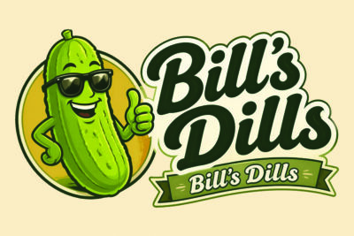Bill's Dills Pickle Sign