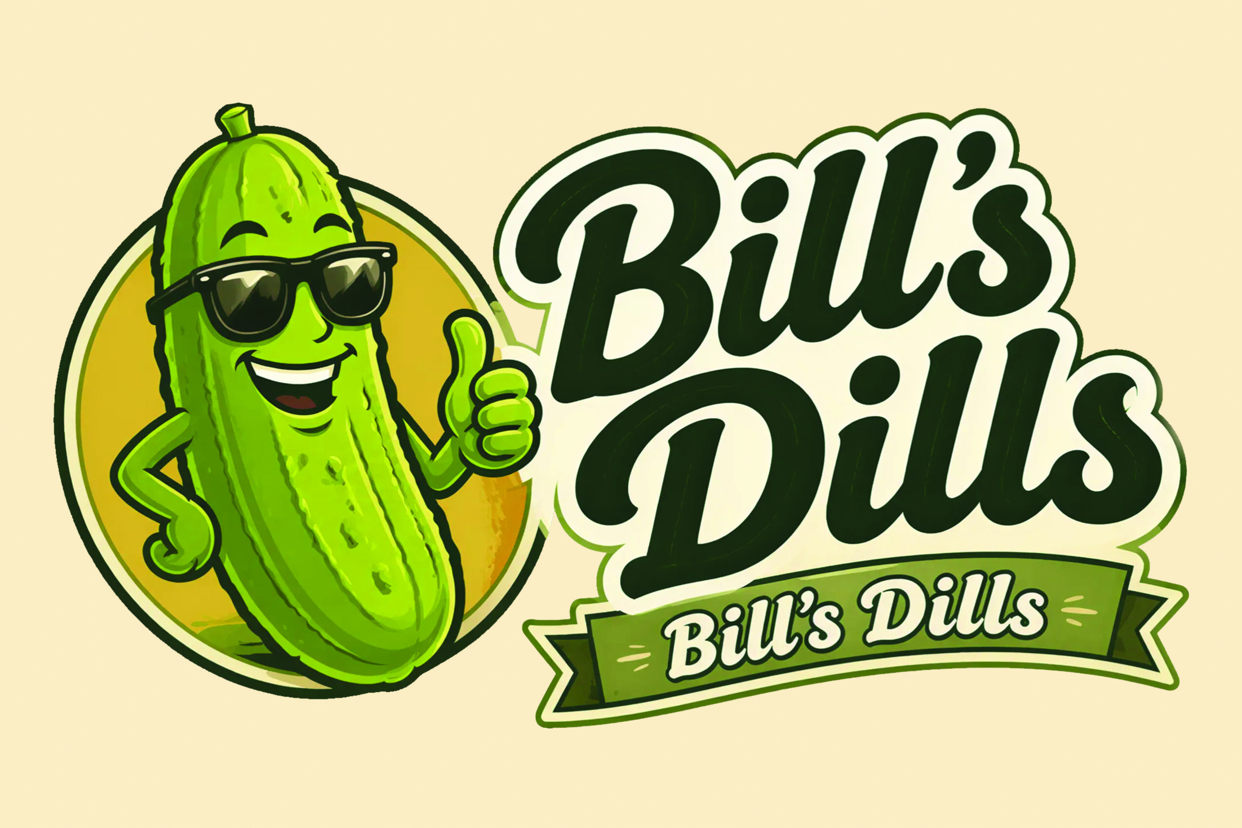 Bill's Dills Pickle Sign