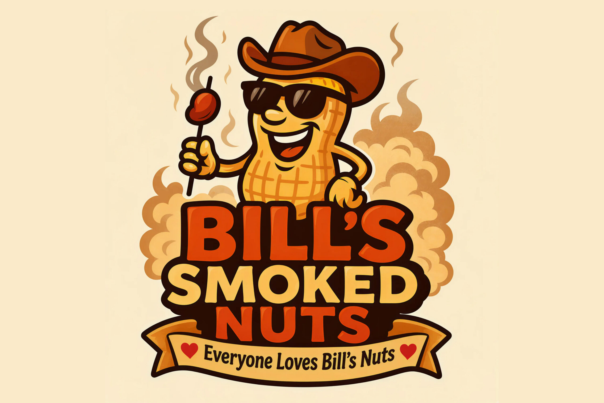 Bill's Smoked Nuts Sign