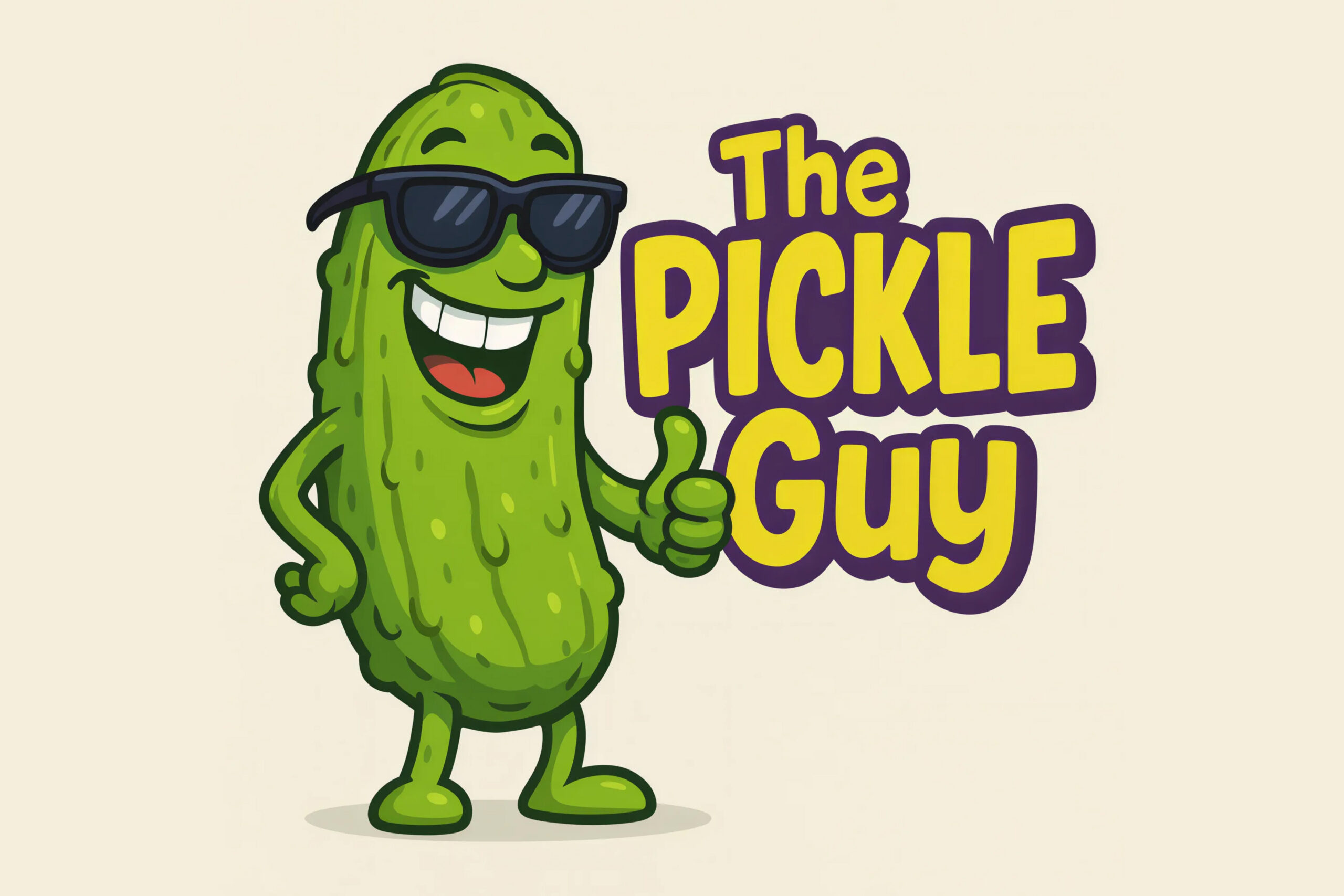 The Pickle Guy Sign